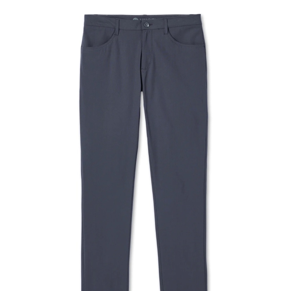 Vuori Men's Slim Stretch Pants in Charcoal